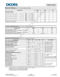 DMN4031SSDQ-13 Datasheet Page 2
