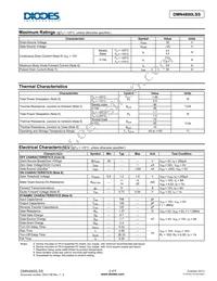 DMN4800LSS-13 Datasheet Page 2