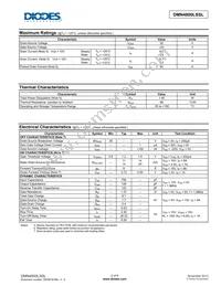 DMN4800LSSL-13 Datasheet Page 2