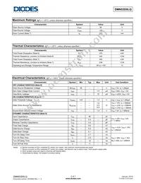 DMN53D0LQ-13 Datasheet Page 2