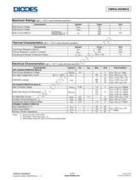 DMN5L06DMKQ-7 Datasheet Page 2