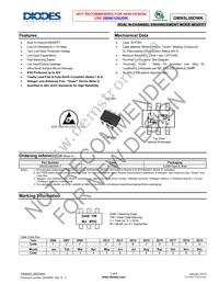 DMN5L06DWK-7-01 Datasheet Cover