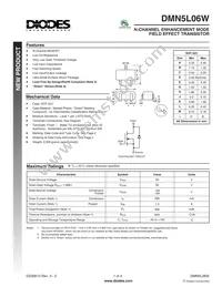 DMN5L06W-7 Datasheet Cover