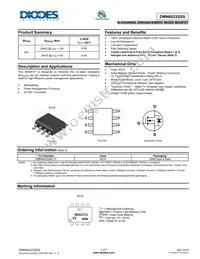 DMN6022SSS-13 Datasheet Cover