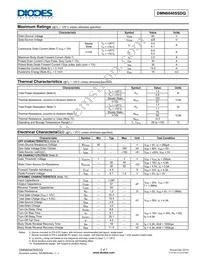 DMN6040SSDQ-13 Datasheet Page 2