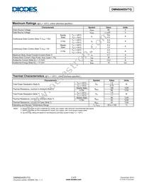 DMN6040SVTQ-13 Datasheet Page 2