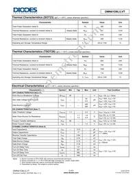 DMN61D8LVT-13 Datasheet Page 3