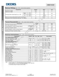 DMN61D9UW-13 Datasheet Page 2