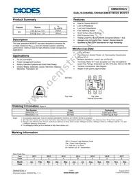 DMN63D8LV-7 Datasheet Cover