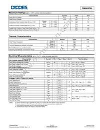 DMN65D8L-7 Datasheet Page 2