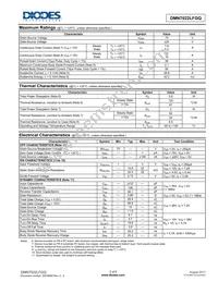 DMN7022LFGQ-7 Datasheet Page 2