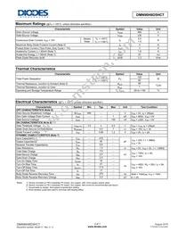 DMN90H8D5HCT Datasheet Page 2