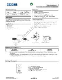 DMN95H8D5HCTI Datasheet Cover