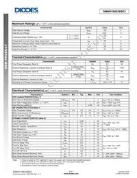 DMNH10H028SK3-13 Datasheet Page 2