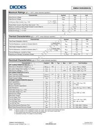 DMNH10H028SK3Q-13 Datasheet Page 2