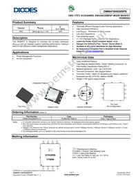 DMNH10H028SPS-13 Datasheet Cover
