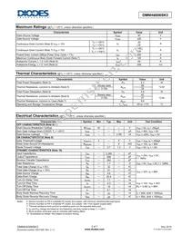 DMNH4006SK3-13 Datasheet Page 2