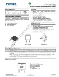 DMNH4006SK3Q-13 Datasheet Cover