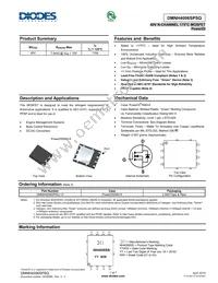 DMNH4006SPS-13 Datasheet Cover