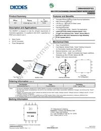 DMNH6008SPSQ-13 Datasheet Cover