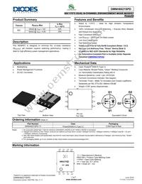 DMNH6021SPD-13 Datasheet Cover
