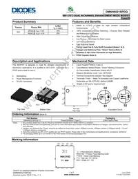 DMNH6021SPDQ-13 Datasheet Cover