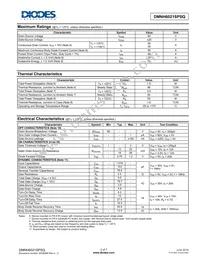 DMNH6021SPSQ-13 Datasheet Page 2