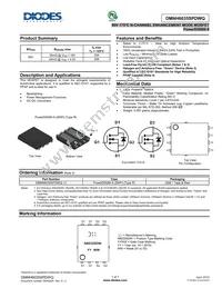 DMNH6035SPDWQ-13 Datasheet Cover
