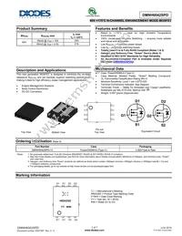 DMNH6042SPD-13 Datasheet Cover