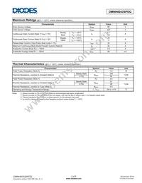 DMNH6042SPDQ-13 Datasheet Page 2
