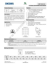 DMP1008UCA9-7 Datasheet Cover