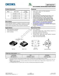 DMP1009UFDF-13 Datasheet Cover