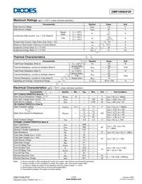 DMP1009UFDF-13 Datasheet Page 3