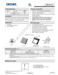 DMP1011LFV-7 Datasheet Cover
