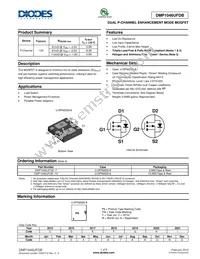 DMP1046UFDB-13 Datasheet Cover