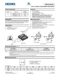 DMP1055UFDB-7 Datasheet Cover