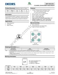 DMP1080UCB4-7 Datasheet Cover