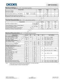 DMP10H400SEQ-13 Datasheet Page 2
