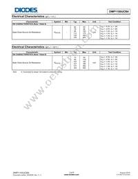 DMP1100UCB4-7 Datasheet Page 3