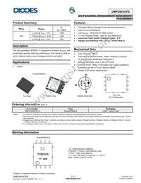 DMP2003UPS-13 Datasheet Cover