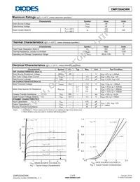 DMP2004DWK-7 Datasheet Page 2