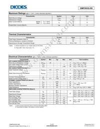 DMP2022LSS-13 Datasheet Page 2