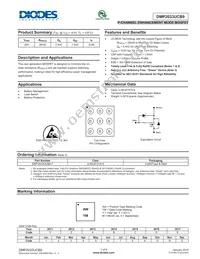 DMP2033UCB9-7 Datasheet Cover