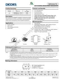 DMP2035UVTQ-13 Datasheet Cover