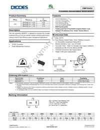 DMP2045U-13 Datasheet Cover