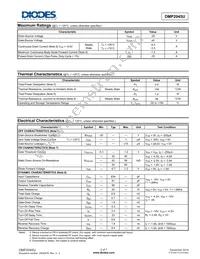 DMP2045U-13 Datasheet Page 2