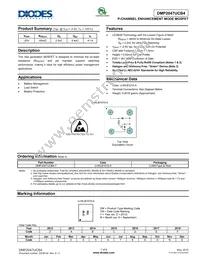 DMP2047UCB4-7 Datasheet Cover