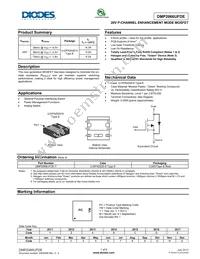 DMP2066UFDE-7 Datasheet Cover