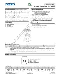 DMP2070UCB6-7 Datasheet Cover