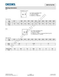 DMP2075UFDB-13 Datasheet Page 2